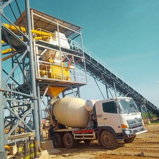 Batching Plant Wet Mix Cap 80-90 m3/h