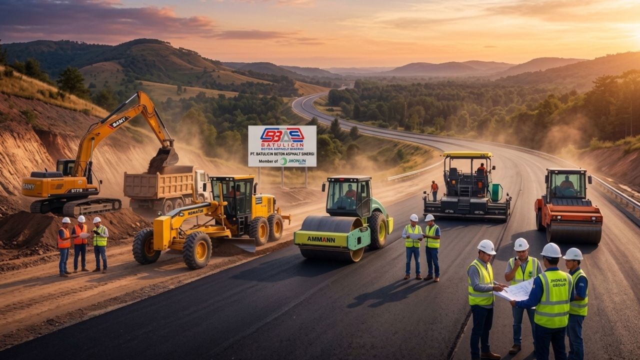PT Batulicin Beton Asphalt Sinergi Background